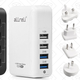 RAVPower 40W 4-Port Charger, $10 with code VWDTVK4W | aLLreLi 34W International USB Hub, $13 with code 9ISVMYC3 | Aukey 50W 5-Port Hub, $13 with code AU5POWER